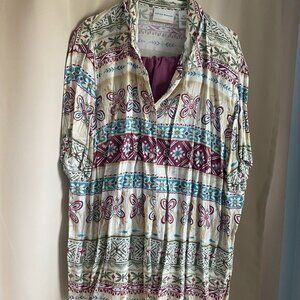 Alfred Dunner Blouse/Pants combo Blouse size 22 matching pants size 20